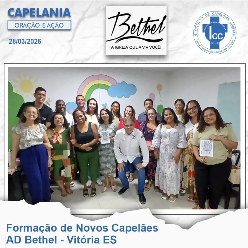 Formação de novos capelães na AD Bethel Vitória
